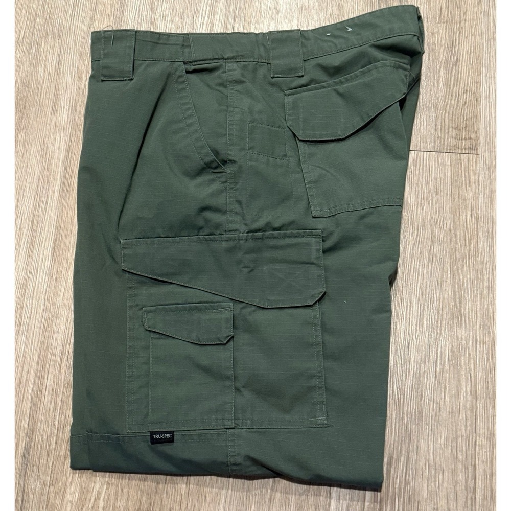 Women's Tactical Pants 18 TRU-SPEC 24-7 Drab Green Lightweight Hem 30" Ins NWOT